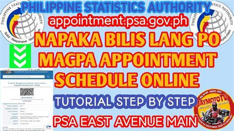 psa appointment lipa|Region IV.